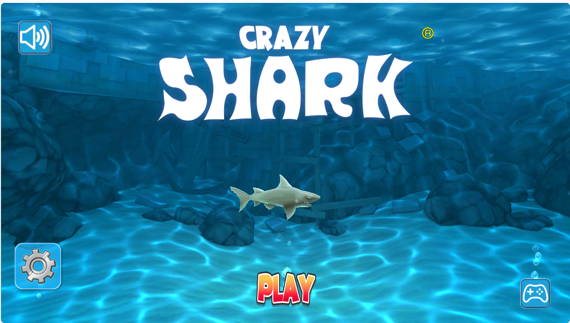 crazy shark gameplay 1